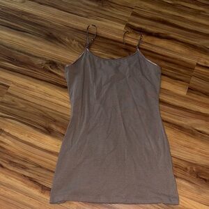 Zenana Outfitters Taupe Camisole with Thin Straps